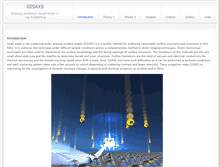 Tablet Screenshot of gisaxs.de